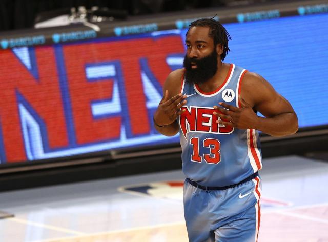 1620876958929095342.jpg 归来首战砍准三双!篮网迎回大脑 哈登:我很会打球