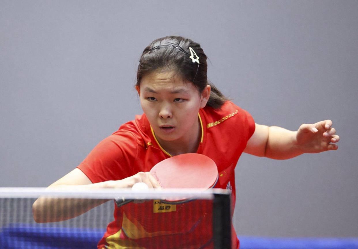 挺进16强！中国女乒16岁孙颖莎师妹闪耀：下一轮挑战桥本帆乃香